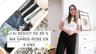 TOUR DE MA GARDEROBE  Mon secret pour bien mhabiller avec moins de vêtements [upl. by Essie]