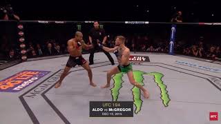 Conor vs Aldo  1080p  60FPS  Full Fight [upl. by Anohs]