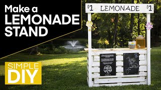 DIY Lemonade Stand  for Foster Village Charlotte [upl. by Polinski]