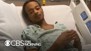 Kenosha shooting victim Jacob Blake speaks out from his hospital bed [upl. by Ardnal]