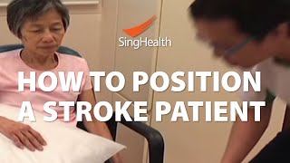 How To Position A Stroke Patient [upl. by Annwahsal]