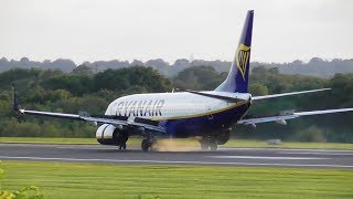 Ryanair Boeing 737 Rejected Take off at speed  Manchester Airport 240719 [upl. by Ever]