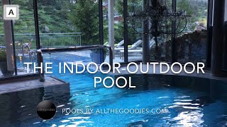 The IndoorOutdoor Pool  Swimmingpools by allthegoodiescom [upl. by Tichonn]