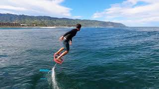 Hydrofoil Surf Heaven in Hawaii [upl. by Lontson]