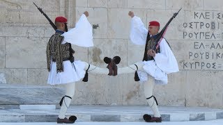 Changing of Guards Athens 2017 [upl. by Gilbye661]