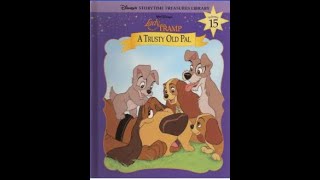 Disney Lady and the Tramp  Story time  Read aloud by kid [upl. by Martynne]