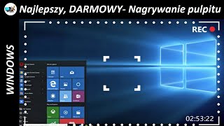 Najlepszy DARMOWY program do nagrywania pulpitu [upl. by Atekehs]