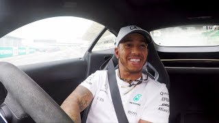 Sideways in Sepang  Hot Laps with Lewis Hamilton [upl. by Bebe]