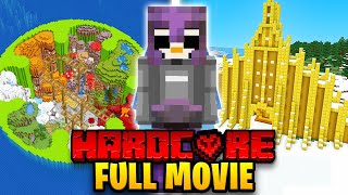 I Survived 1000 Days in HARDCORE Minecraft… MOVIE [upl. by Laddy]