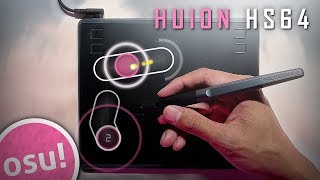 Huion HS64 Tablet Review [upl. by Anawait]