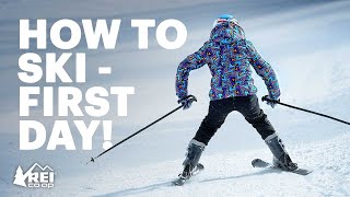 How to Ski  What you need to know for your first day  REI [upl. by Anesusa]