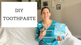 Organic Toothpaste Recipe  FAST amp EASY HOMEMADE DIY  Bumblebee Apothecary [upl. by Bradstreet]