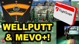 Flightscope Mevo Plus Setup  Wellputt Putting Mat Review [upl. by Thessa]