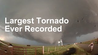 Worlds Largest Tornado  El Reno Oklahoma May 2013 [upl. by Okimuy221]