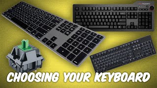 How To Choose a Keyboard  Computer Basics [upl. by Weismann]