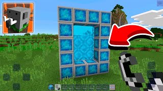 Never Dont LIGHT this DIAMOND PORTAL in Craftsman Building Craft [upl. by Nylesoj]