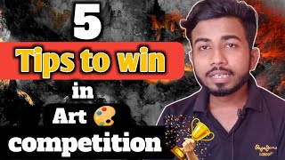 5 tips to win in art competition  tips to chance to win in art competition [upl. by Zamir151]