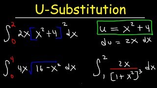 Usubstitution With Definite Integrals [upl. by Tad]