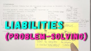 Intermediate Accounting 2  Liabilities ProblemSolving [upl. by Leahsim]