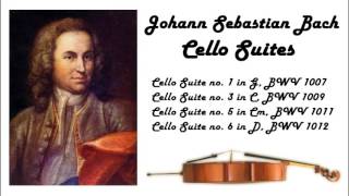 Johann Sebastian Bach  Cello suites in 432 Hz great for reading or studying [upl. by Riatsila]