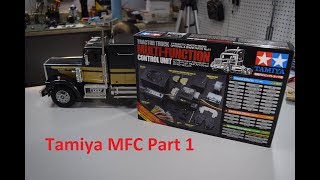 114 RC Tamiya MFC Install Light amp Sound King Hauler  Part 1 [upl. by Yntrok]