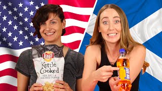 American amp Scottish People Swap Snacks [upl. by Nnaes643]