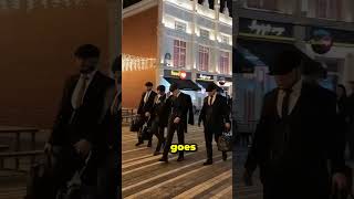 Peaky Blinder cosplay public reaction🤯 [upl. by Ellerahc]