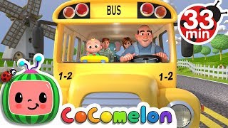 Wheels on the Bus  More Nursery Rhymes amp Kids Songs  CoComelon [upl. by Pate]