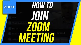 How to Join a Zoom Meeting [upl. by Aleacem]