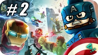 LEGO Marvel Vengadores  Gameplay Español  Capitulo 2  1080pHD [upl. by Mosa]