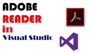 VBNET Adobe PDF Viewer Use in Visual Studio [upl. by Trab403]