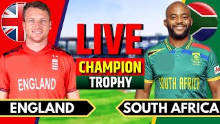 South Africa vs England Match 11  Live Cricket Match Today  SA vs ENG  Champions Trophy [upl. by Deb501]