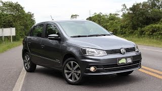 Teste  Volkswagen Gol 2017 16 Highline  Falando de Carro [upl. by Loraine]