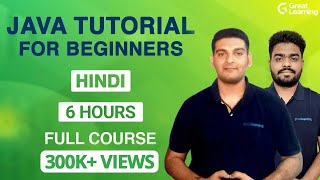 Java Tutorial in Hindi  Master Java in 6 Hours  Java programming for Beginners  Great Learning [upl. by Ocana942]