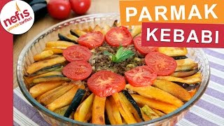 Fırında Patlıcanlı Parmak Kebabı Tarifi  Fırında Yapılan Yemekler  Nefis Yemek Tarifleri [upl. by Teyugn]